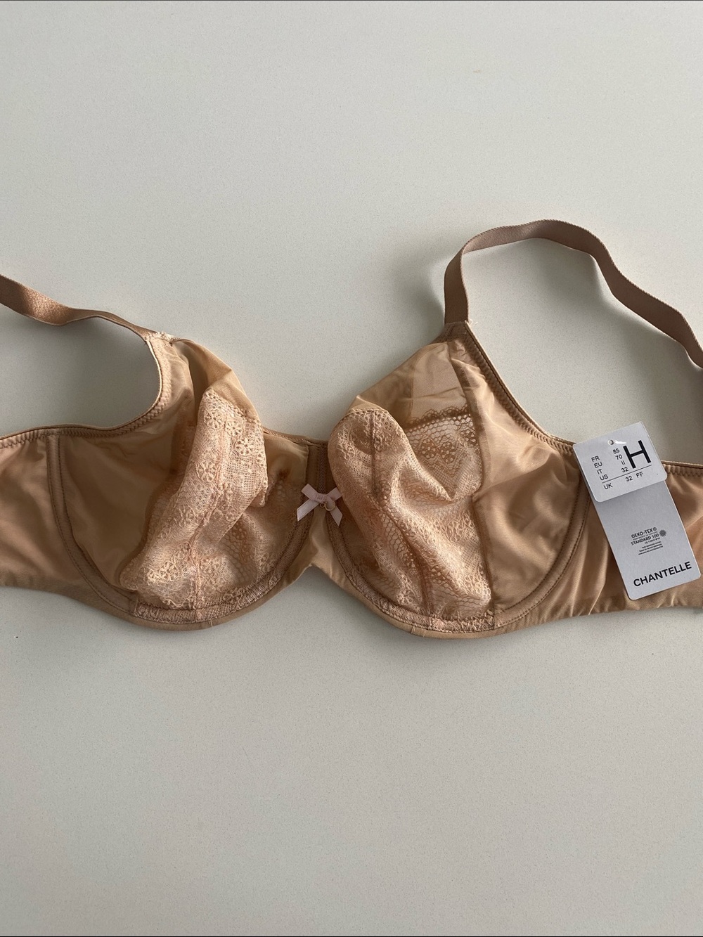 Chantelle Nude Lace Underwire Bra